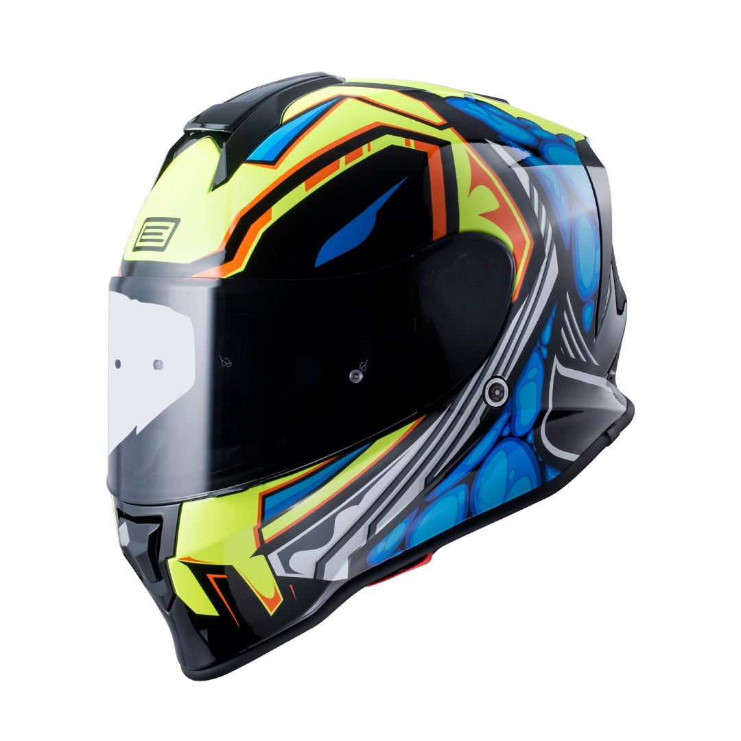 ORIGINE Dinamo Lirik Helmets - Glossy Yellow-Blue