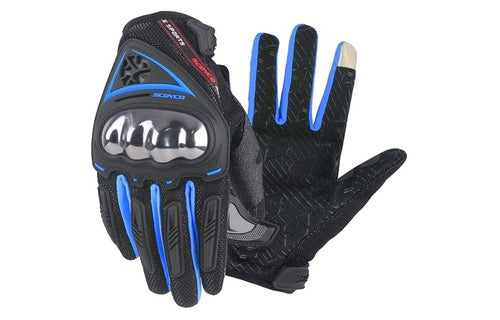 SCOYCO Gloves Blue (MC44D)