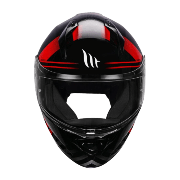 MT Stinger ZAG Helmets – Glossy Red Black