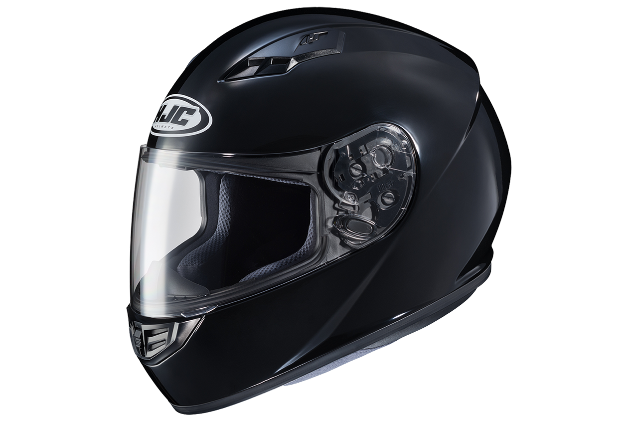 HJC  CS-15  Solid Helmet  (BLACK)