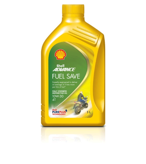 Shell Advance Fuel Save 10W-30  Synthetic Engine Oil 1L