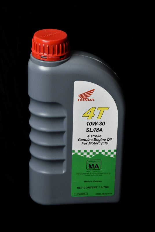 Honda 10W-30 4-Stroke Engine Oil for Motorbike – 1 Litre